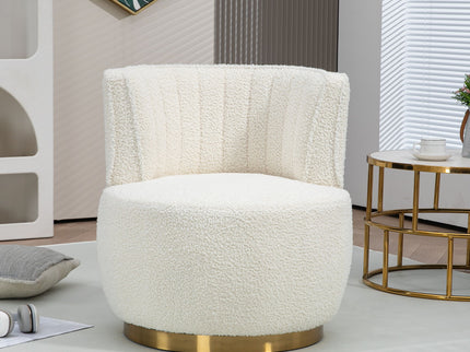 360 Degree Swivel Cuddle Barrel Accent Sofa Chair