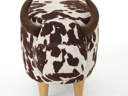 Cow Shaped Ottoman Footstool