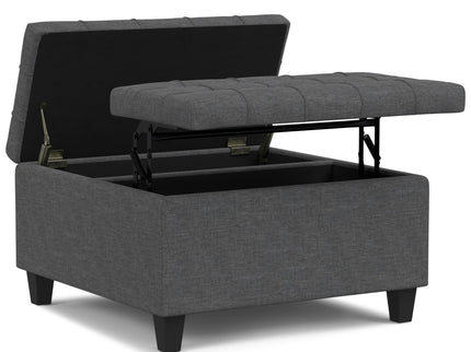 Harrison - Upholstered Coffee Table Storage Ottoman