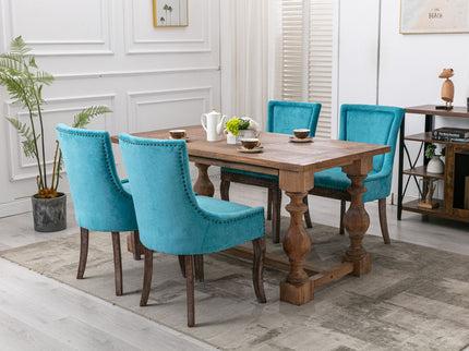 Ultra - Side Dining Chair, Nail Head (Set of 2)