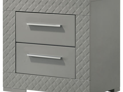 Pierce - 2 Drawer Nightstand, Bedside Table