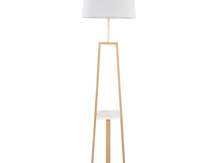 Cosmo - Shelf Contemporary / Glam Floor Lamp