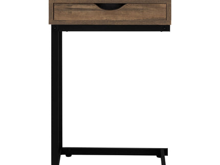 Accent Table, C - Shaped Contemporary Elegant Desig