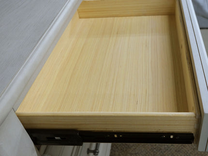 3 Drawer Nightstand With USB - Gray - Wood