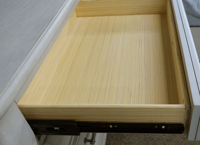 3 Drawer Nightstand With USB - Gray - Wood