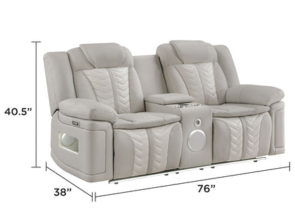 Cruiser - Power Reclining Set With LED Lighting