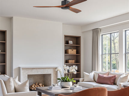 52" All Ceiling Fan With DC Reversible Motor, 3 Blades