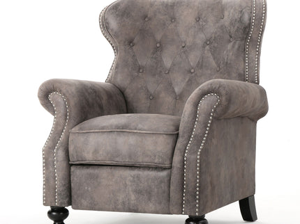 Modern Manual Push Back Recliner Chair