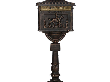 Cast Aluminum Mail Box, Postal Box, Mailbox