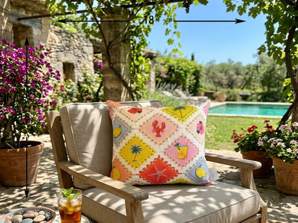 Outdoor Pillows, Weather Resistant (Set of 2) - Multi