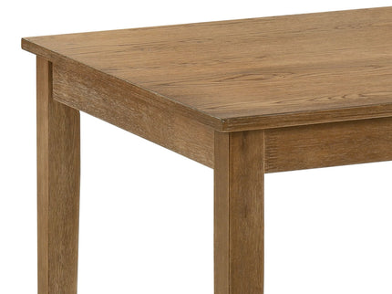 Kayee - 5 Pieces Pack Dining Set - Weathered Oak