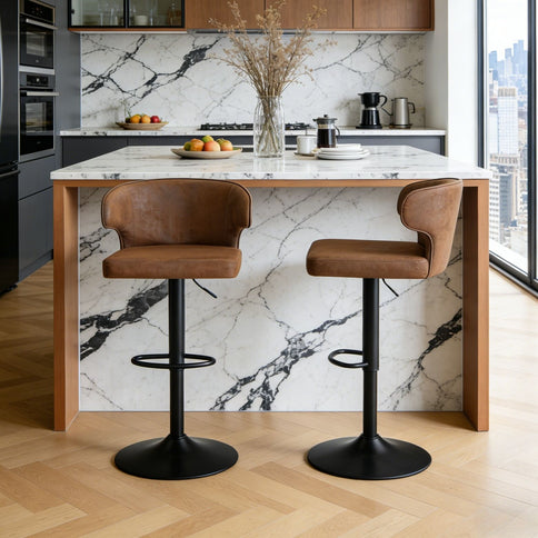 Adjustable Swivel Bar Chair
