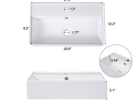 Bathroom Vanity With Sink, Freestanding Wood Grain Cabinet With Storage