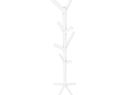 Coat Rack, Hall Tree, Free Standing, 8 Hooks, Entryway, Contemporary & Modern