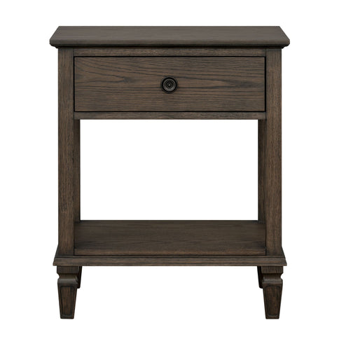 Victoria - Bedside Table With Drawer And Shelf