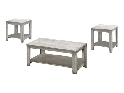 Table Set, Coffee, End, Side, Accent, Living Room, Transitional (Set of 3)
