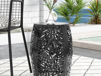 Modern Design Metal End Table, Large
