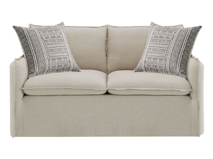 Upendo - Pattern Fabric 3 Pieces Living Room Set - Beige Yakety Yak Sand
