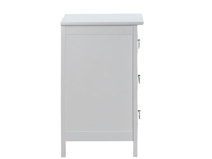 Daniel - 3 Drawer Nightstand - White