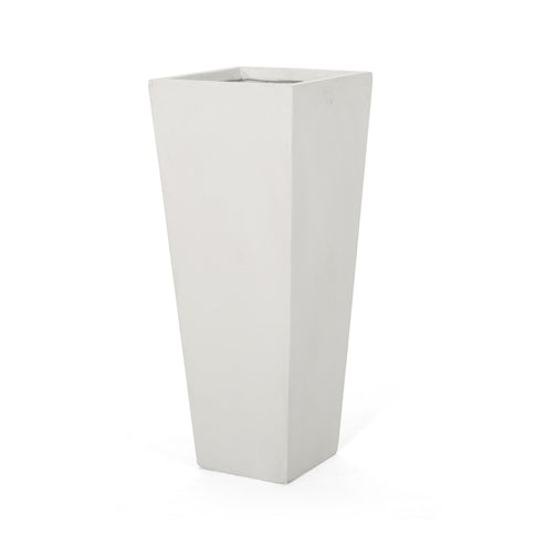 Outdoor Modern Cast Stone Planter