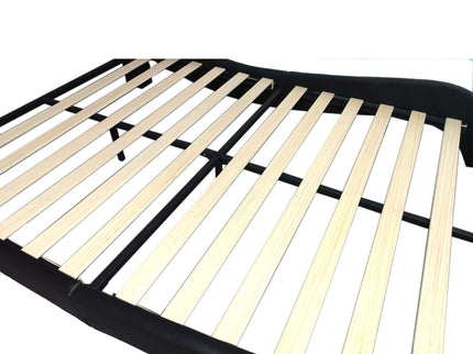 Platform Bed Frame With LED Lighting, tooth Music, Vibration Massage