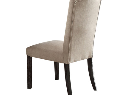 Gerardo - Linen Weathered Dining Chair (Set of 2) - Beige