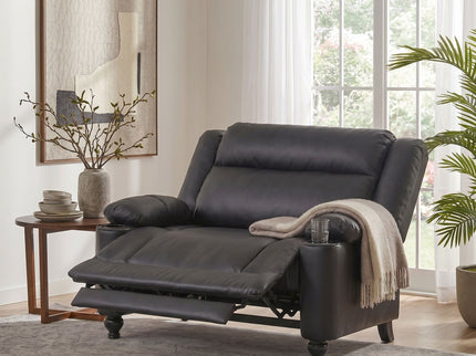Tufted Design Wide Manual Recliner Chair