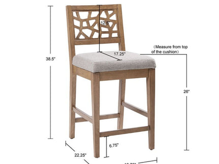 Counter Stool - Light Gray