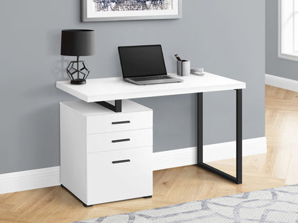 Computer Desk For Home Office, Left, Right Set - Up, Ample Storage Drawers