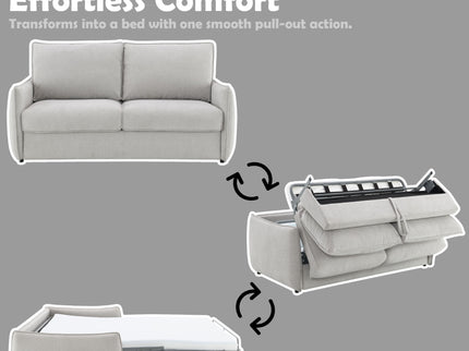 Jinn - Sofa With Sleeper - Beige
