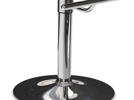 Dixie - Adjustable Swivel Bar Stool - Black