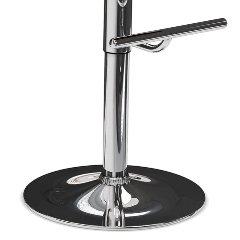 Dixie - Adjustable Swivel Bar Stool - Black