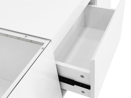 LED Coffee Table, Modern Center Table