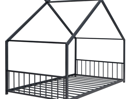 Metal House Bed