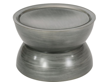 Sparling - Modern Iron Hourglass Coffee Table