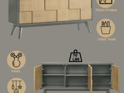 Blayde - Server - Natural / Gray