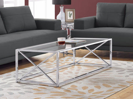 Table, Rectangular, Contemporary & Modern - Chrome