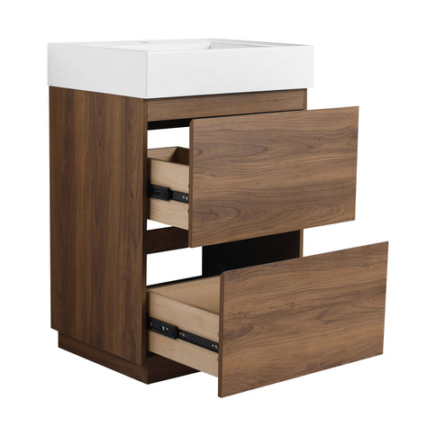 Modern Freestanding Bathroom Vanities With Single Sink Combo