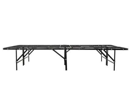 California King Size Bed Base, Mattress Foundation Bed Frame, Bedroom Furniture - Black
