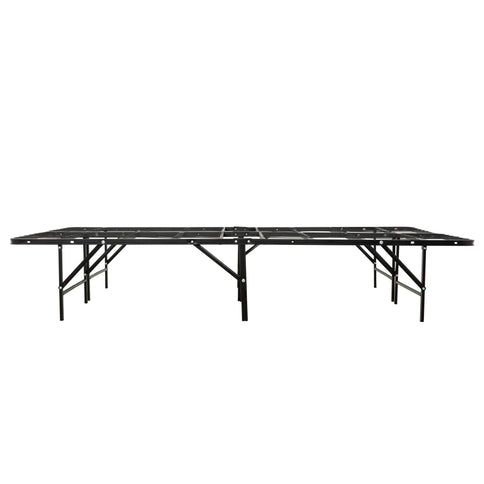 California King Size Bed Base, Mattress Foundation Bed Frame, Bedroom Furniture - Black