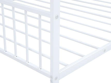 Metal House Bed