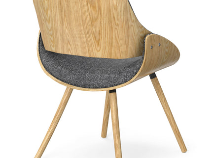 Malden - Bentwood Dining Chair With Wood Back