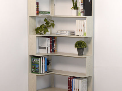 L-Shaped Design Corner Bookshelf