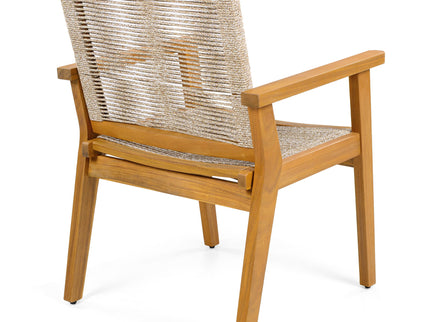 Outdoor Rope Dining Chair (Set of 2)