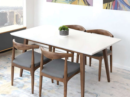 Mary - Modern Style Rectangular Dining Kitchen Table