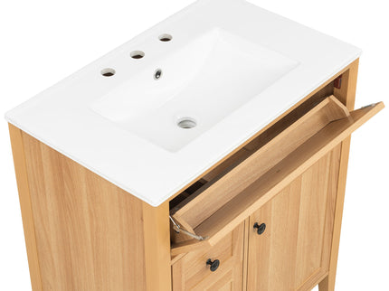 Bathroom Vanity With Sink, Soft Closing Cabinet