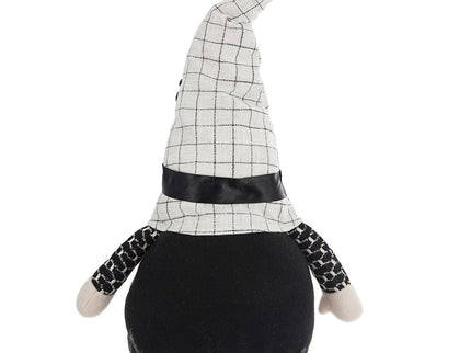 Sitting Gnome With Hat Spider, For Halloween Decor
