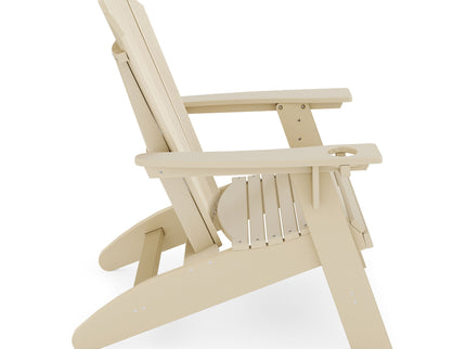 Adirondack Chair Sturdy HDPE Poly Lumber For Poolside, Patio, And Garden Relaxation