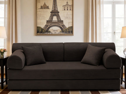 Convertible Sleeper Sofa Bed, Floor Lounge Couch For Living Room