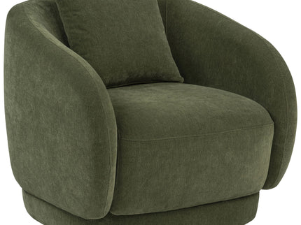 Harlan - Swivel Accent Chair - Green